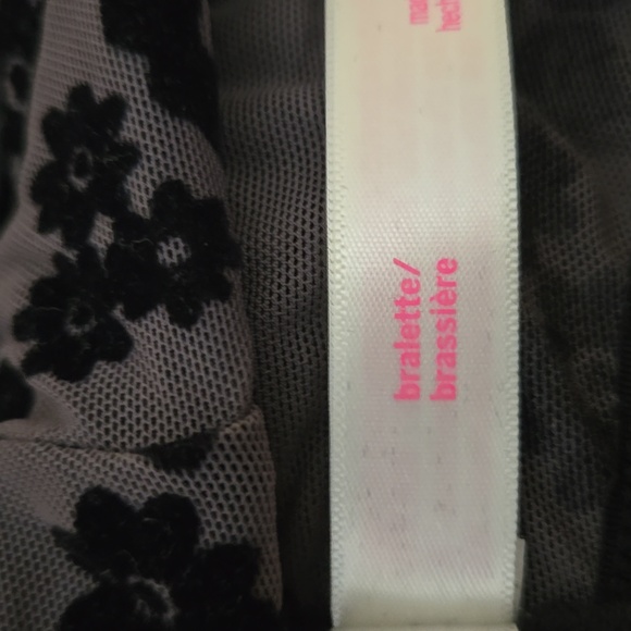 PINK Velvety Lightly Lined Bralette XXL - Picture 6 of 7